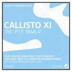 Callisto XI - Islay Single Malt - 1st Fill Bourbon Barrel, 52,7 %, 0,7 lt 