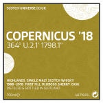 Copernicus 2018 - Highland Single Malt - First Fill Oloroso Sherry Cask, 48,7 %, 0,7 Lt. 