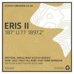 Eris II, Speyside Single Maltris II - First Fill Ruby Portwine Barrique - Scotch Universe, 53,6%,  0,7 lt. 
