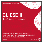 Gliese II - Speyside Single Malt - 1st fill Madeira Barrique, 58,3 %, 0,7 Lt. 