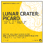 Lunar Crater Picard, Scotch Universe - Speyside Single Malt - 1st fill Oloroso Sherry Hogshead, 51,6 %, 0,7 Lt. 