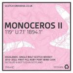 Monoceros II -1st Fill Ruby Port Wine Cask - Scotch Universe - Highland Single Malt, 57,5 %, 0,7 Lt. 