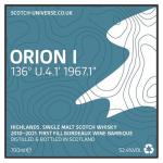 Orion I - 1st Fill Bordeaux Wine Barrique - Highland Single Malt - Scotch Universe, 52,4 %, 0,7lt 