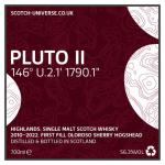 Pluto II - 1st fill Oloroso Sherry Hogshead - Highland Single Malt Whisky - Scotch Universe, 56,3 %, 0,7lt 