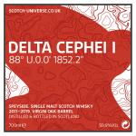 Delta Cephei I Speyside Single Malt - Virgin Oak Barrel, 59,9 %, 0,7 Lt. 