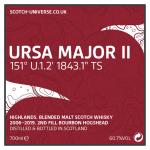 Ursa Major II - Highland Blended Malt - Refill Bourbon Hogshead, 60,7 %, 0,7 Lt. 