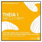 Theia I - 1st fill Pedro Ximenez Sherry Hogshead - Highland Single Malt Whisky - Scotch Universe, 52,8 %, 0,7lt 