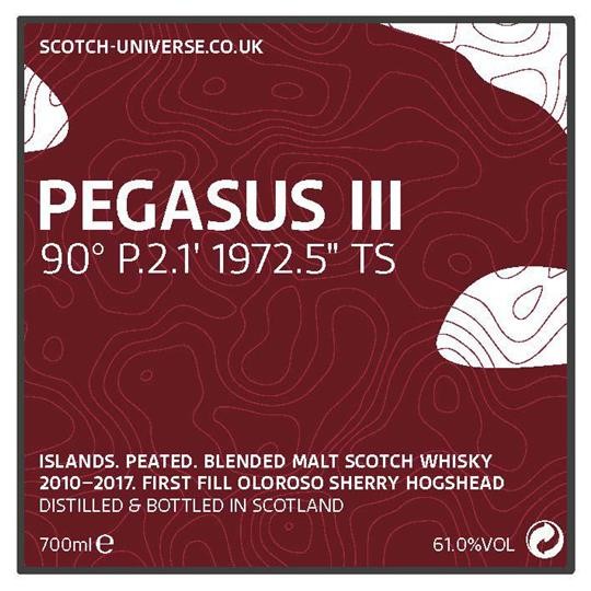 Pegasus III - Peat Blend, 61,0 % 0,7 Lt. 
